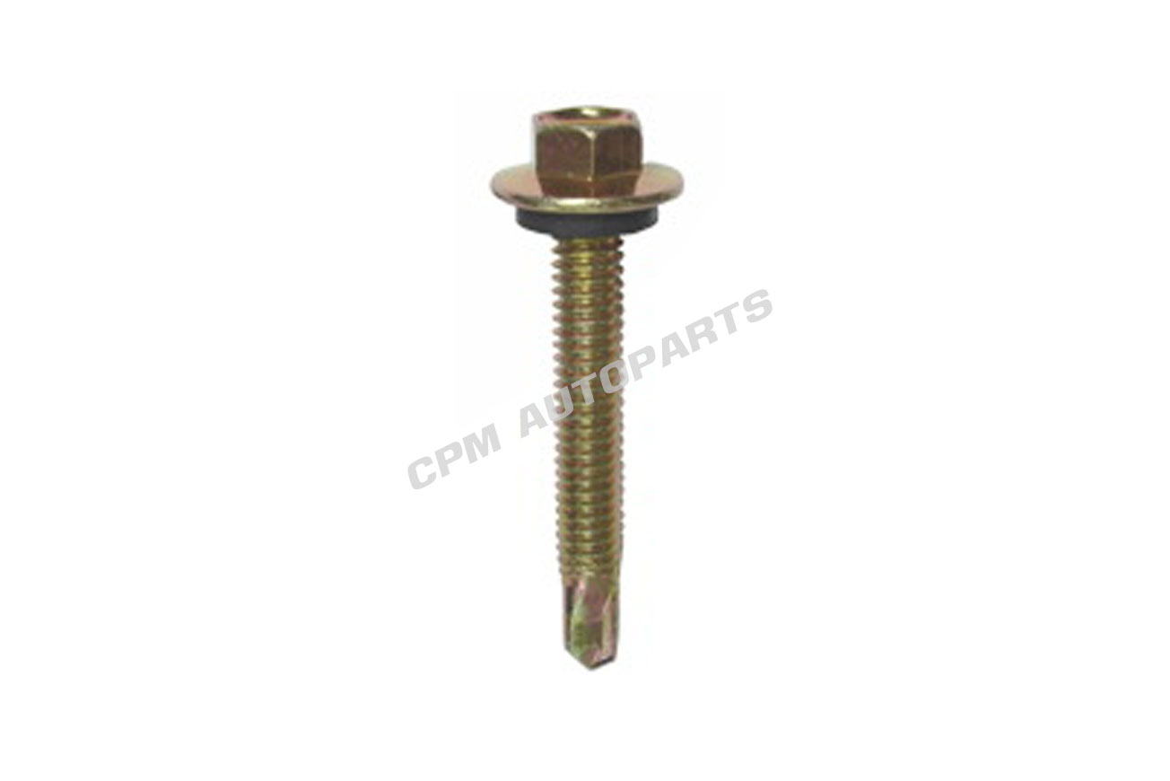 Self Drilling Screws, Hexagon Head with Collar