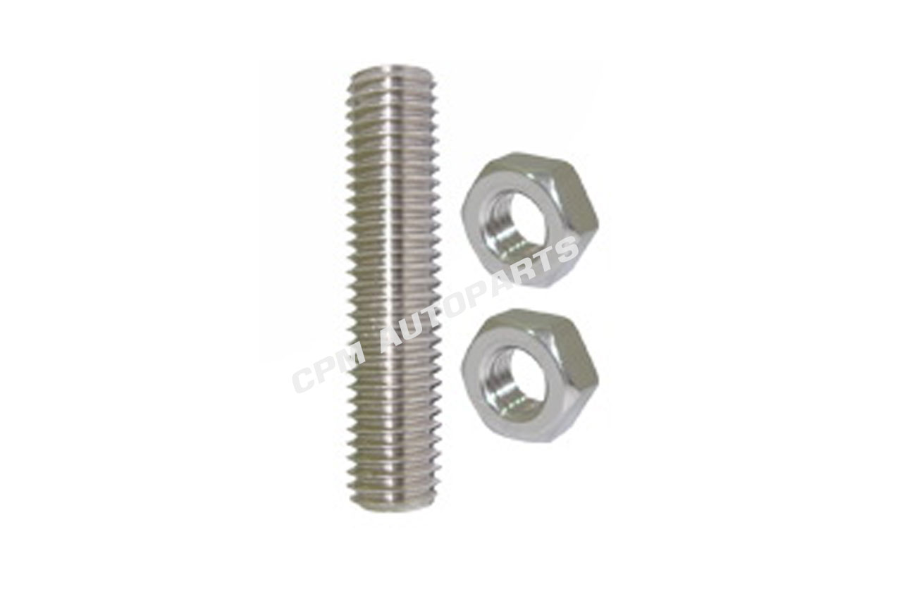 Fully Threaded Stud Bolt Stainless ASTM A193-B8+2heavy hex NUTS ASTM A194-B8