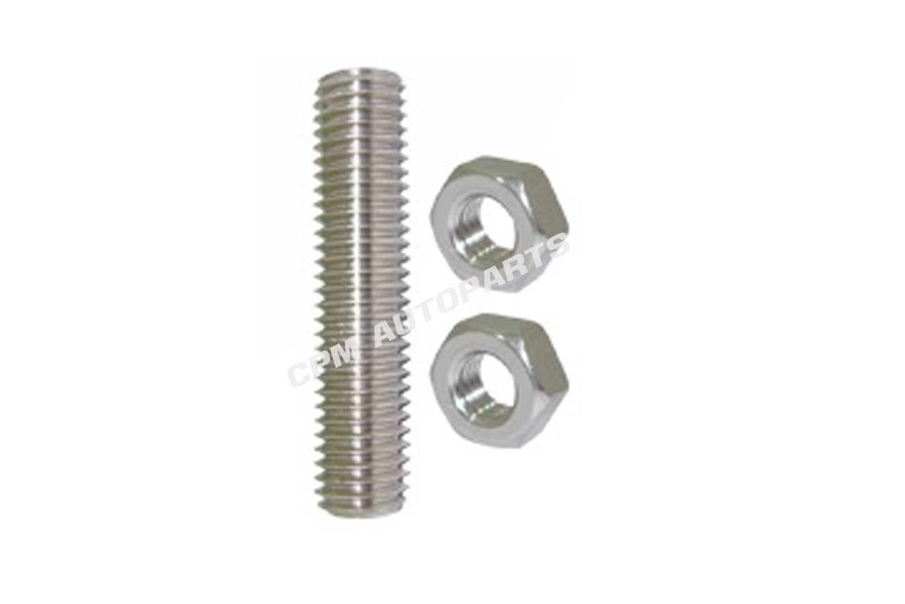 Fully Threaded Stud Bolt Stainless ASTM A193-B8+2heavy hex NUTS ASTM A194-B8